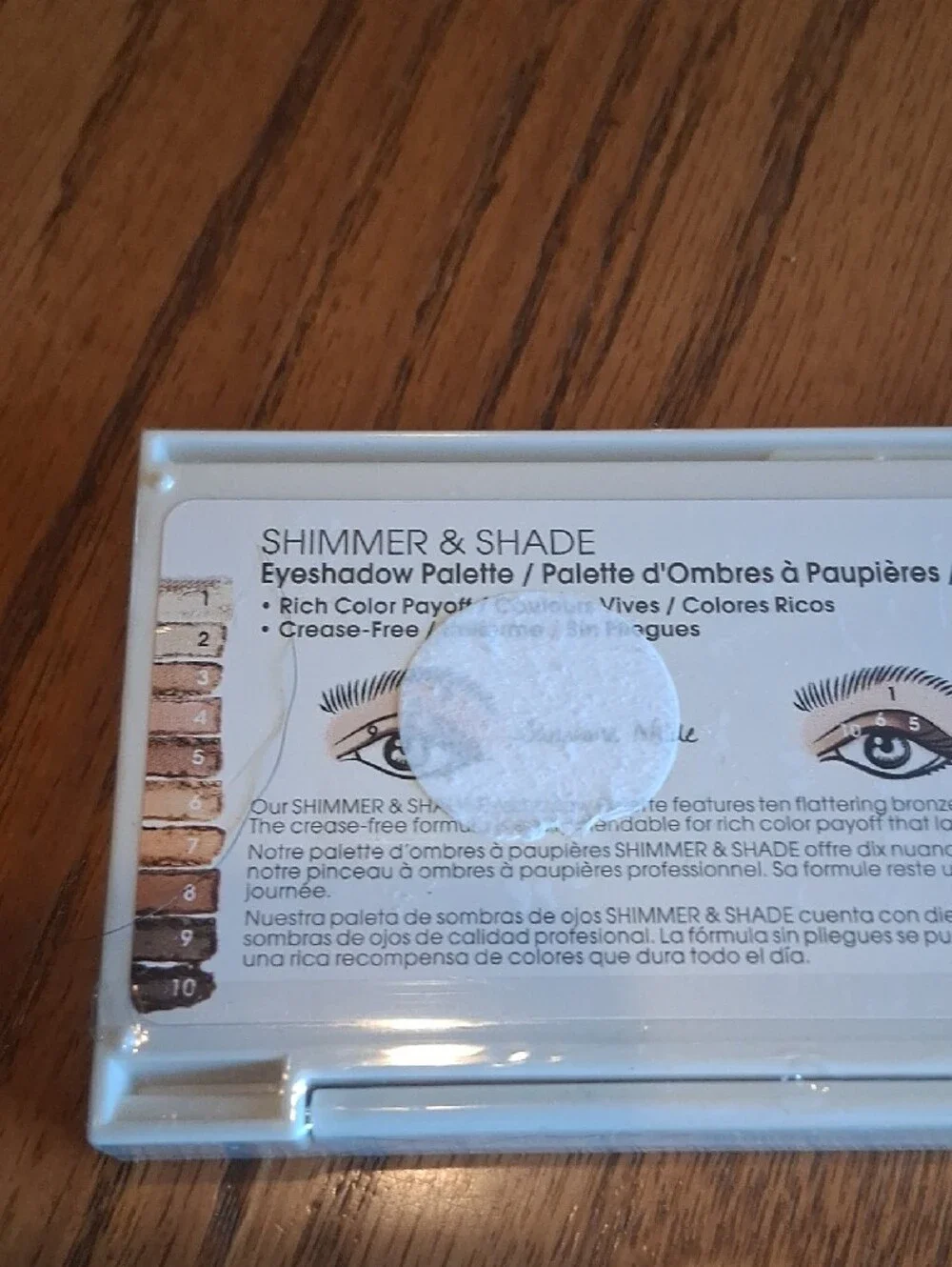 Flower Emmy Gold Eyeshadow Palette - Warm Gold & Brown Shades